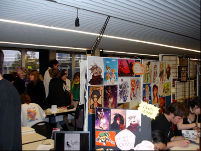 Les stands de fanzines