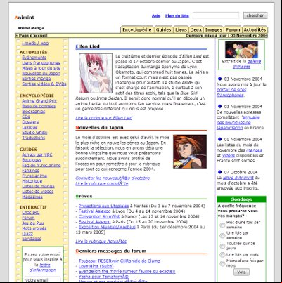 Accueil 2004