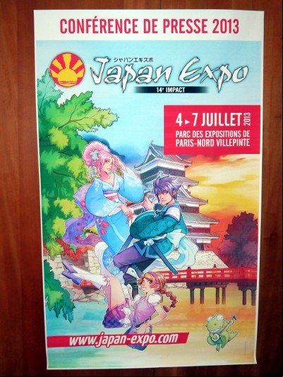 Conférence Presse Japan Expo 2013